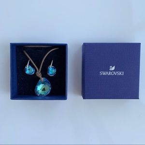 SWAROVSKI neklace and earring set